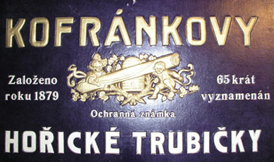 Kofránkovy Hořické trubičky Kofránkovy Hořické trubičky
